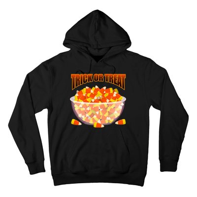 Candy Corn Trick or Treat Halloween Hoodie