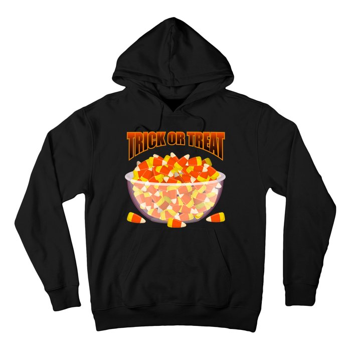 Candy Corn Trick or Treat Halloween Hoodie