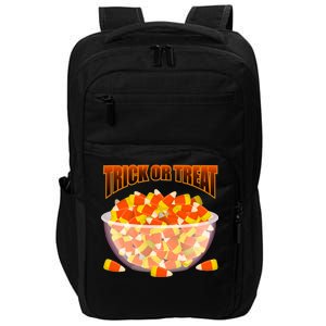 Candy Corn Trick or Treat Halloween Impact Tech Backpack