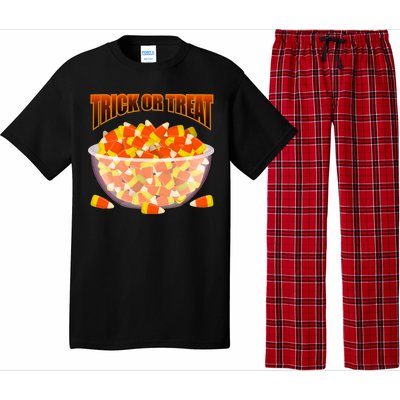 Candy Corn Trick or Treat Halloween Pajama Set