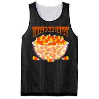 Candy Corn Trick or Treat Halloween Mesh Reversible Basketball Jersey Tank