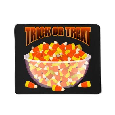 Candy Corn Trick or Treat Halloween Mousepad