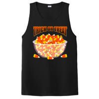 Candy Corn Trick or Treat Halloween PosiCharge Competitor Tank