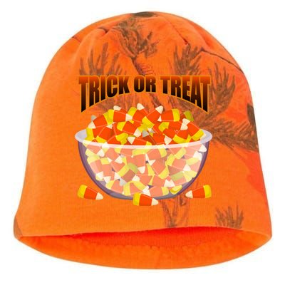 Candy Corn Trick or Treat Halloween Kati - Camo Knit Beanie