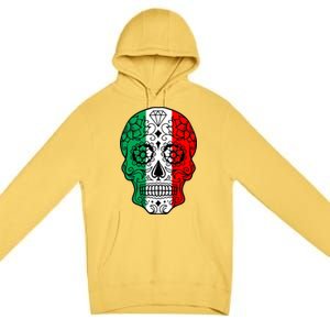 Candy Diamond Skull of Italy Premium Pullover Hoodie