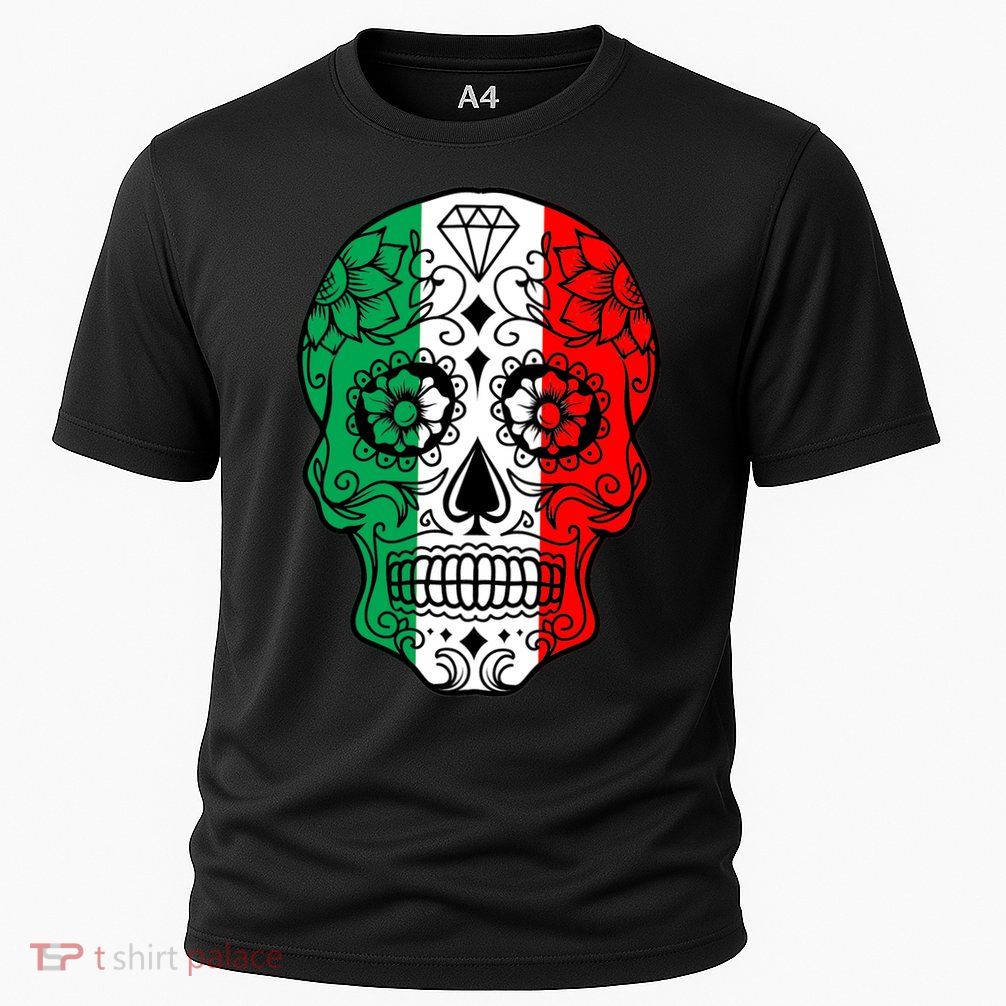 Candy Diamond Skull of Italy Cooling Performance Crew T-Shirt