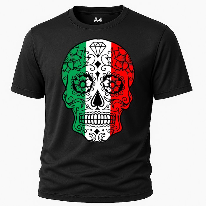 Candy Diamond Skull of Italy Cooling Performance Crew T-Shirt