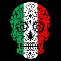 Candy Diamond Skull of Italy Cooling Performance Crew T-Shirt