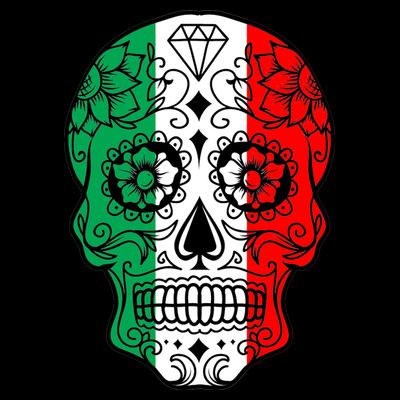 Candy Diamond Skull of Italy T-Shirt