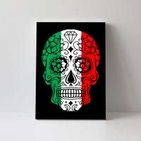 Candy Diamond Skull of Italy Canvas