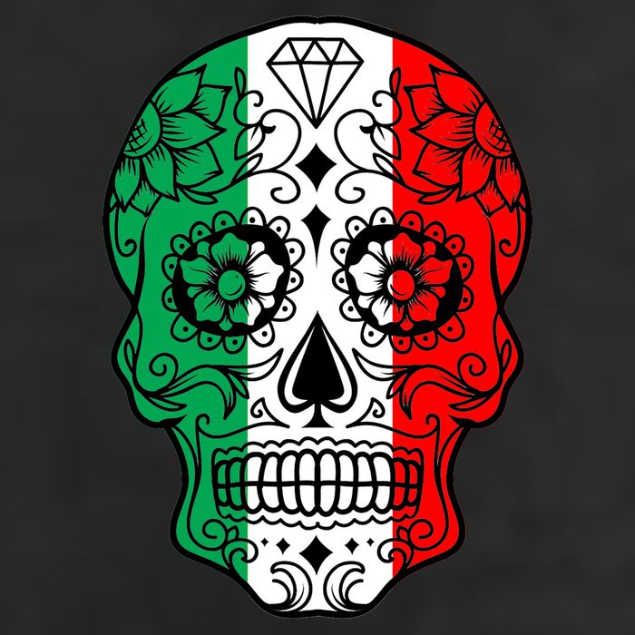 Candy Diamond Skull of Italy Adult Drive Performance Visor