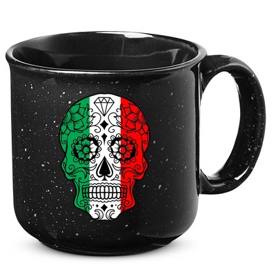 Candy Diamond Skull of Italy 15oz Campfire Ceramic Mug