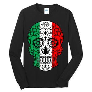 Candy Diamond Skull of Italy Tall Long Sleeve T-Shirt