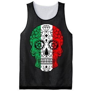 Candy Diamond Skull of Italy Mesh Reversible Basketball Jersey Tank