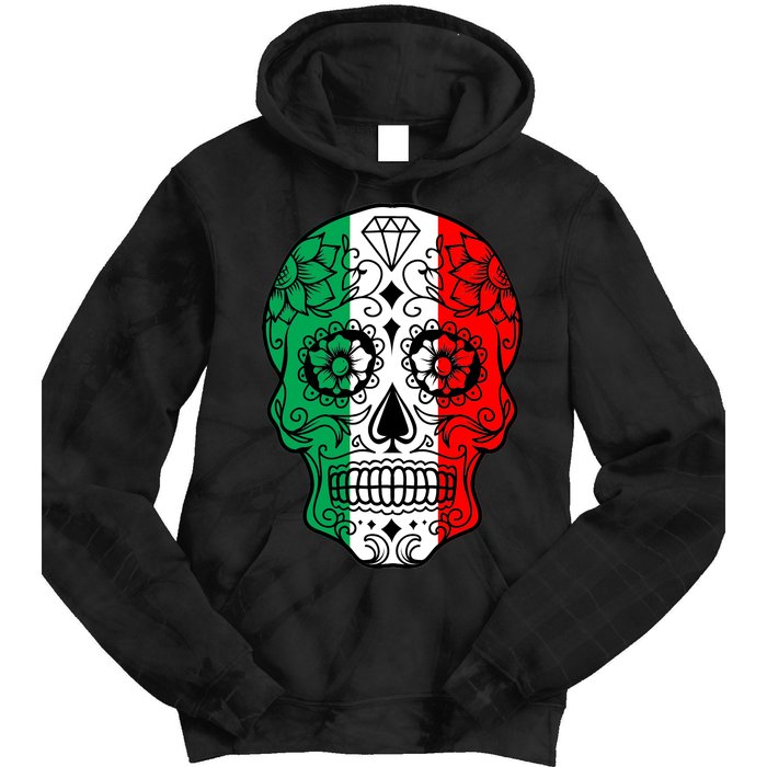 Candy Diamond Skull of Italy Tie Dye Hoodie