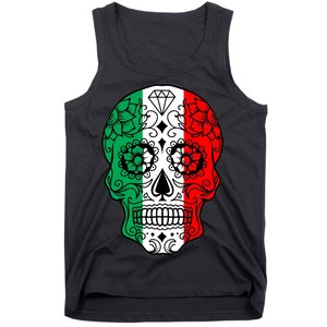 Candy Diamond Skull of Italy Tank Top