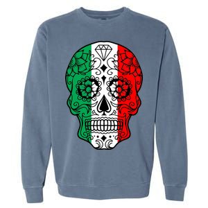 Candy Diamond Skull of Italy Garment-Dyed Sweatshirt