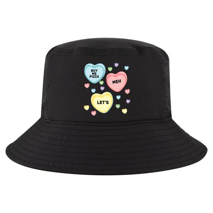 Candy Of Hearts Cool Comfort Performance Bucket Hat