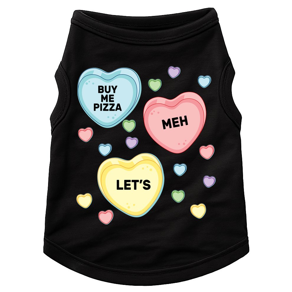 Candy Of Hearts Doggie Tank
