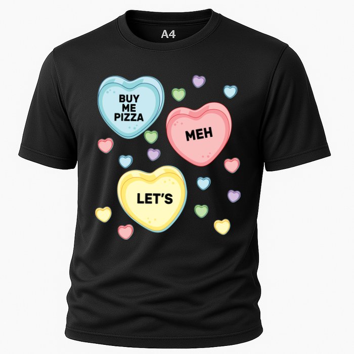 Candy Of Hearts Cooling Performance Crew T-Shirt