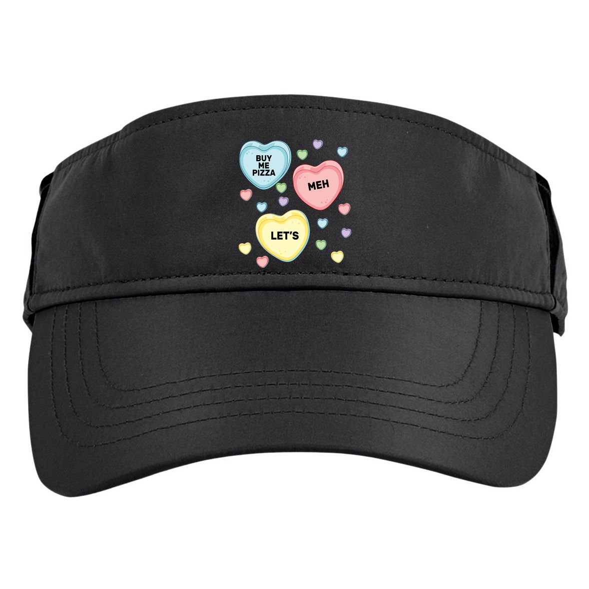 Candy Of Hearts Adult Drive Performance Visor