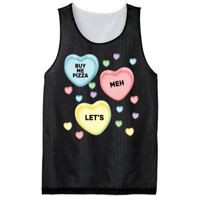 Candy Of Hearts Mesh Reversible Basketball Jersey Tank