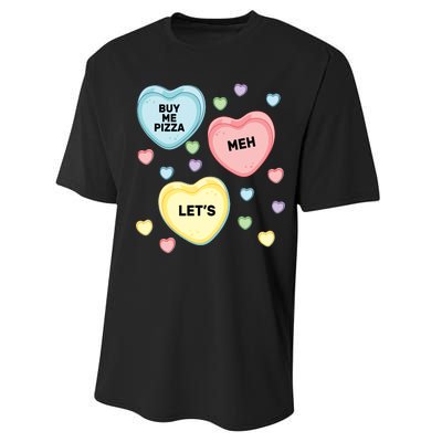 Candy Of Hearts Performance Sprint T-Shirt