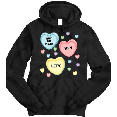 Candy Of Hearts Tie Dye Hoodie