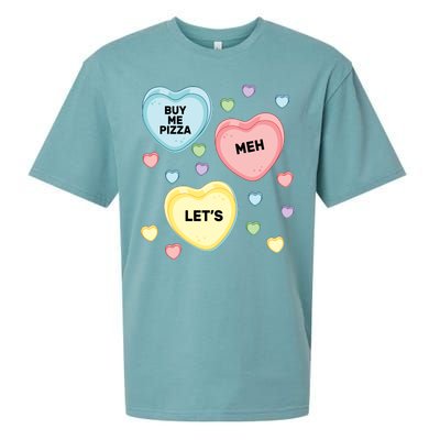 Candy Of Hearts Sueded Cloud Jersey T-Shirt