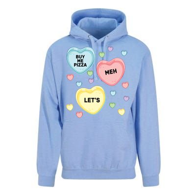 Candy Of Hearts Unisex Surf Hoodie