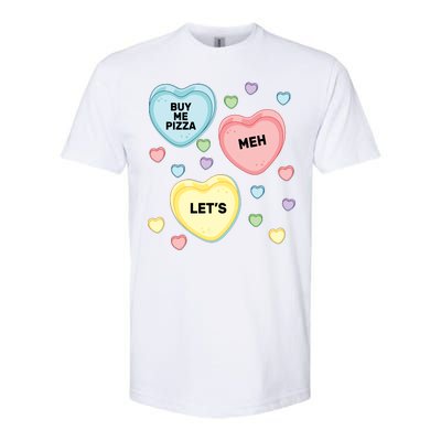 Candy Of Hearts Softstyle CVC T-Shirt