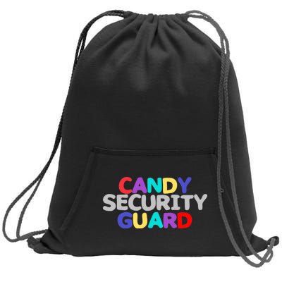 Candy Security Guard Sweatshirt Cinch Pack Bag