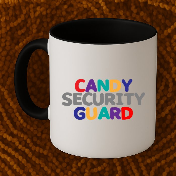 Candy Security Guard Coffee Mug