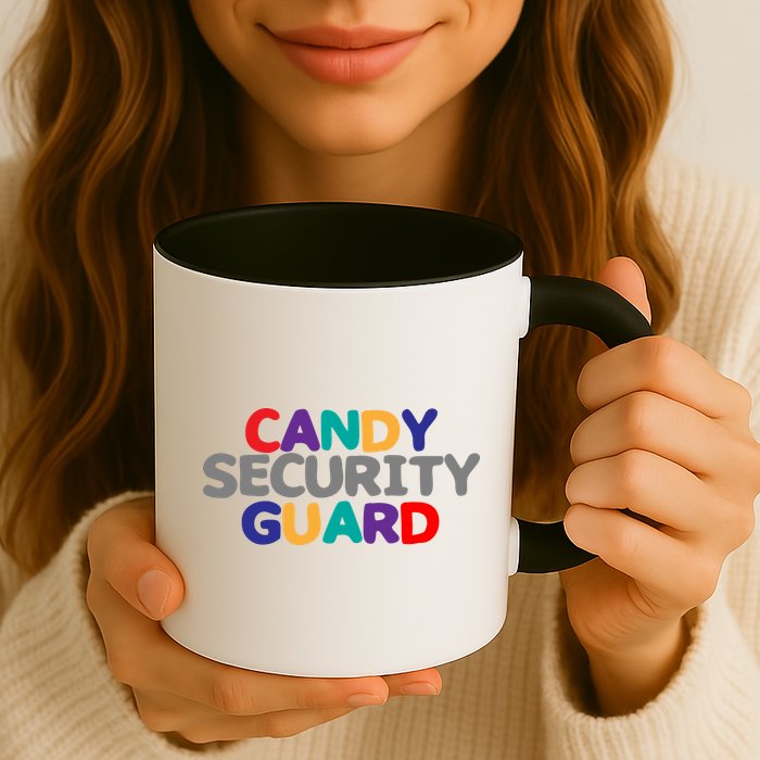 Candy Security Guard Coffee Mug