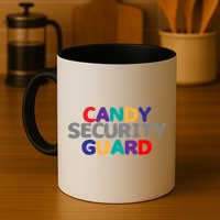 Candy Security Guard Coffee Mug