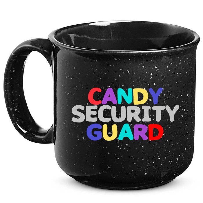 Candy Security Guard 15oz Campfire Ceramic Mug