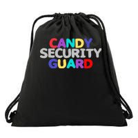 Candy Security Guard Drawstring Bag