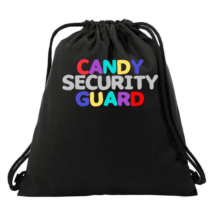 Candy Security Guard Drawstring Bag