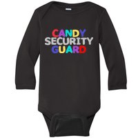 Candy Security Guard Baby Long Sleeve Bodysuit