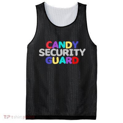 Candy Security Guard Mesh Reversible Basketball Jersey Tank
