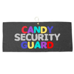 Candy Security Guard Large Microfiber Waffle Golf Towel