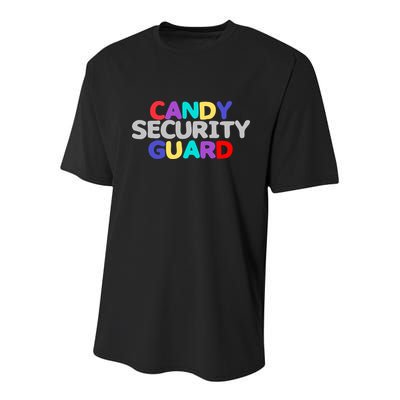 Candy Security Guard Youth Performance Sprint T-Shirt