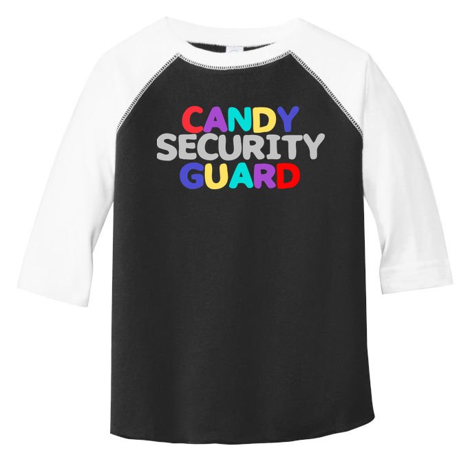 Candy Security Guard Toddler Fine Jersey T-Shirt