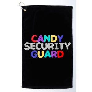 Candy Security Guard Platinum Collection Golf Towel