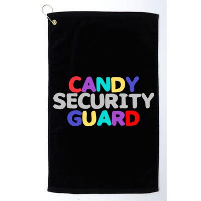 Candy Security Guard Platinum Collection Golf Towel