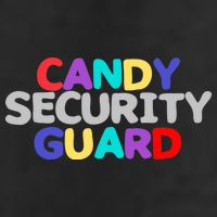 Candy Security Guard Golf Towel