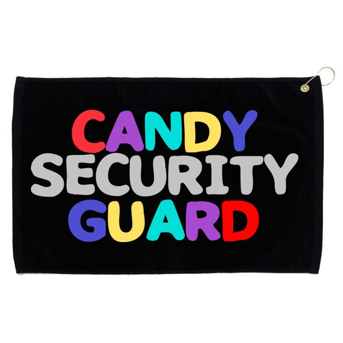 Candy Security Guard Grommeted Golf Towel