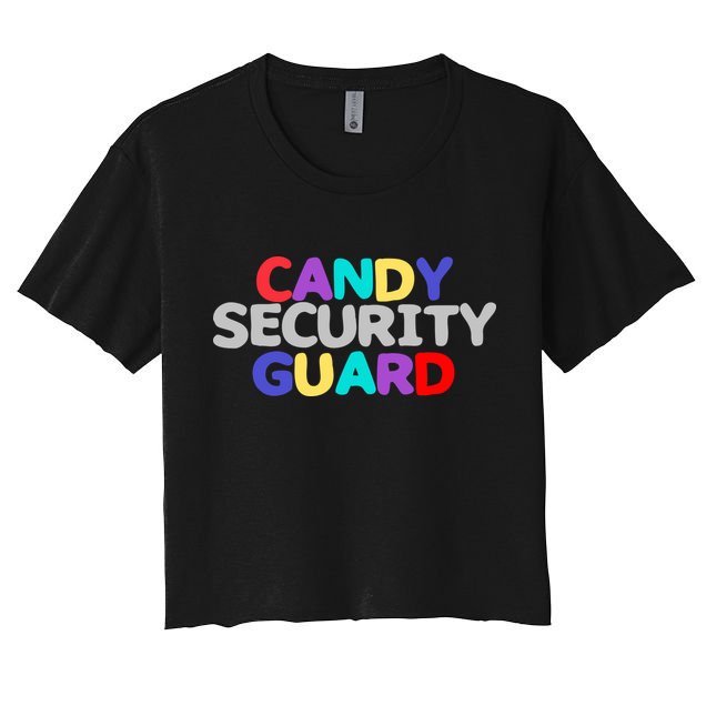 Candy Security Guard Crop Top