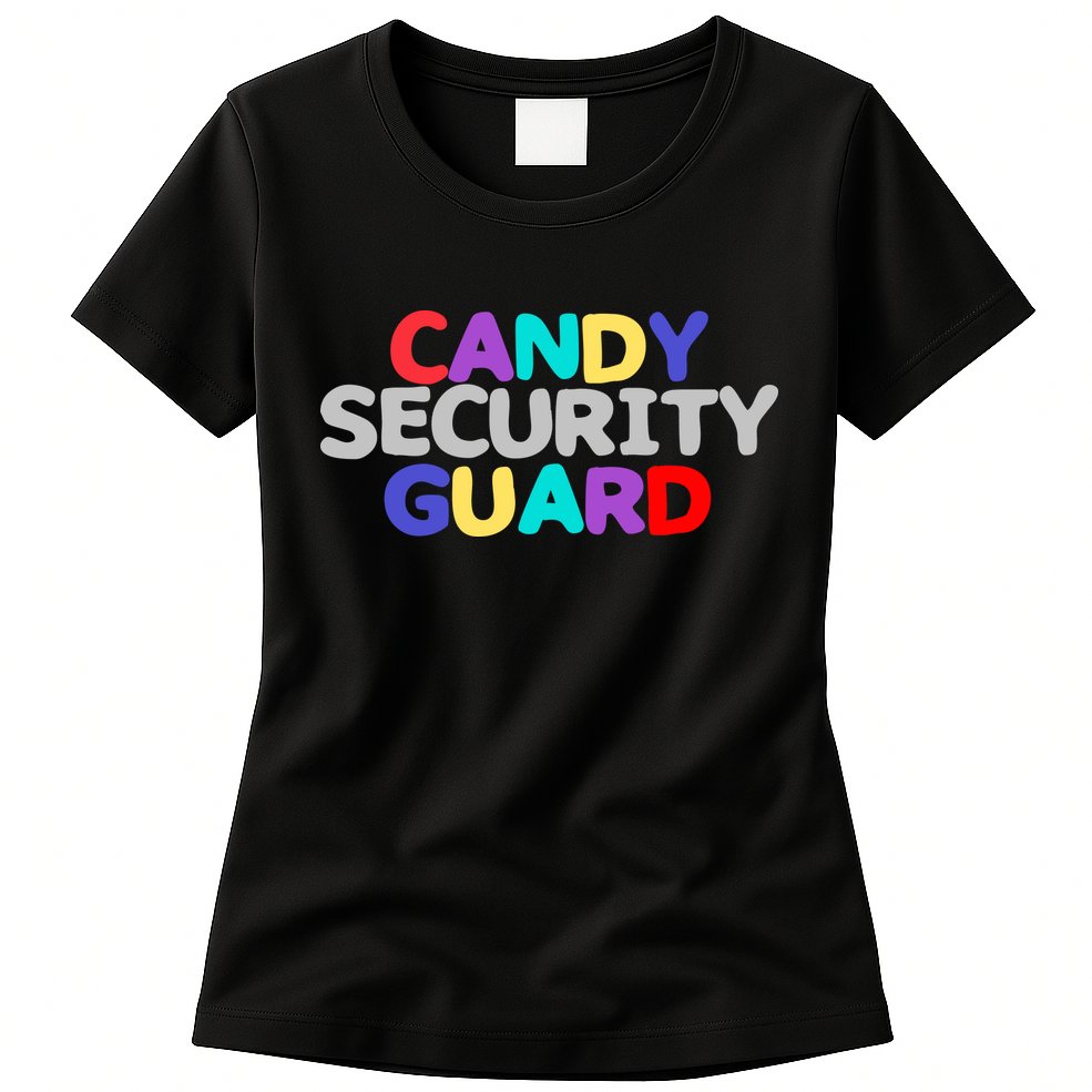 Candy Security Guard Womens T-Shirt