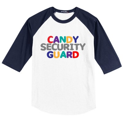 Candy Security Guard Baseball Sleeve Shirt